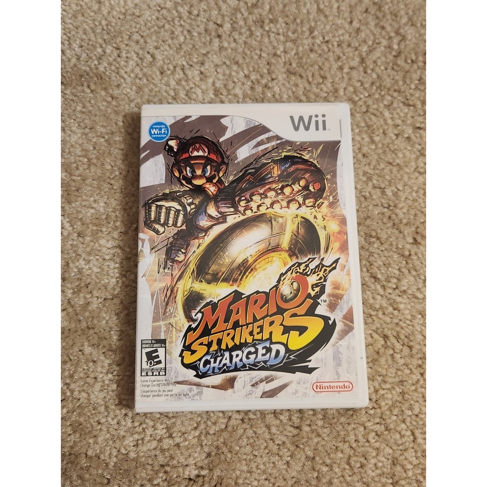 Mario Strikers Charged Wii Case Only